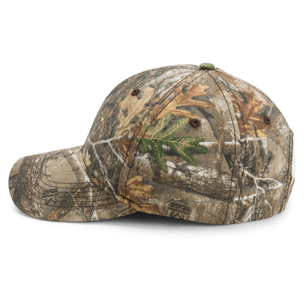 Paramount Apparel Realtree Edge Camo Fabric Self-Fabric with Buckle Cap