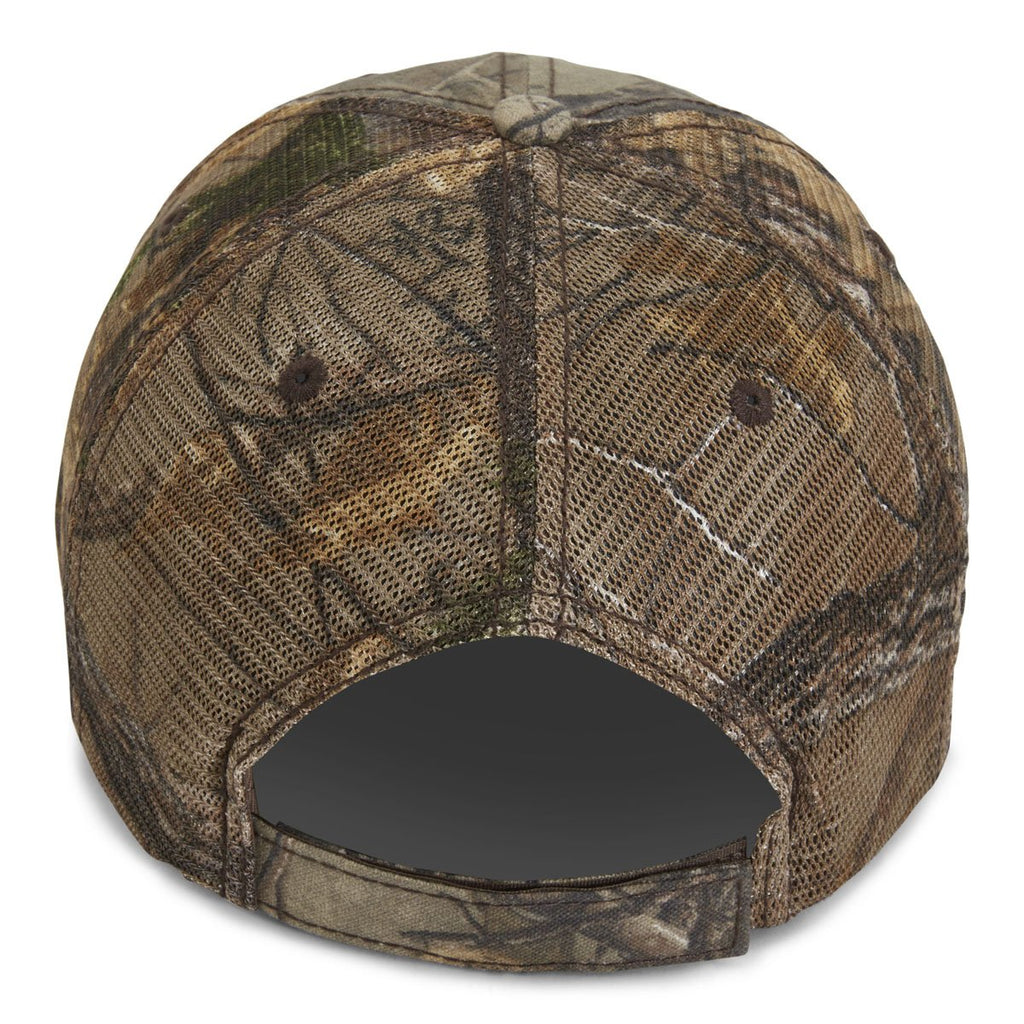 Paramount Apparel Realtree Xtra Brown Garment Washed Camo Cap