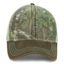 Paramount Apparel Realtree Xtra Green/Lime Green Camo Waxcloth Mesh Cap
