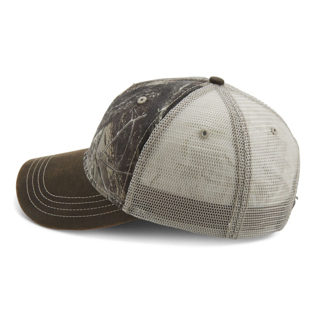 Paramount Apparel True Timber Fall/Khaki Camo Waxcloth Mesh Cap
