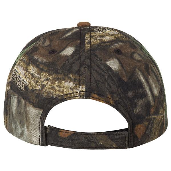 Paramount Apparel Advantage Timber Unstructured Hugger Camo Fabric Cap