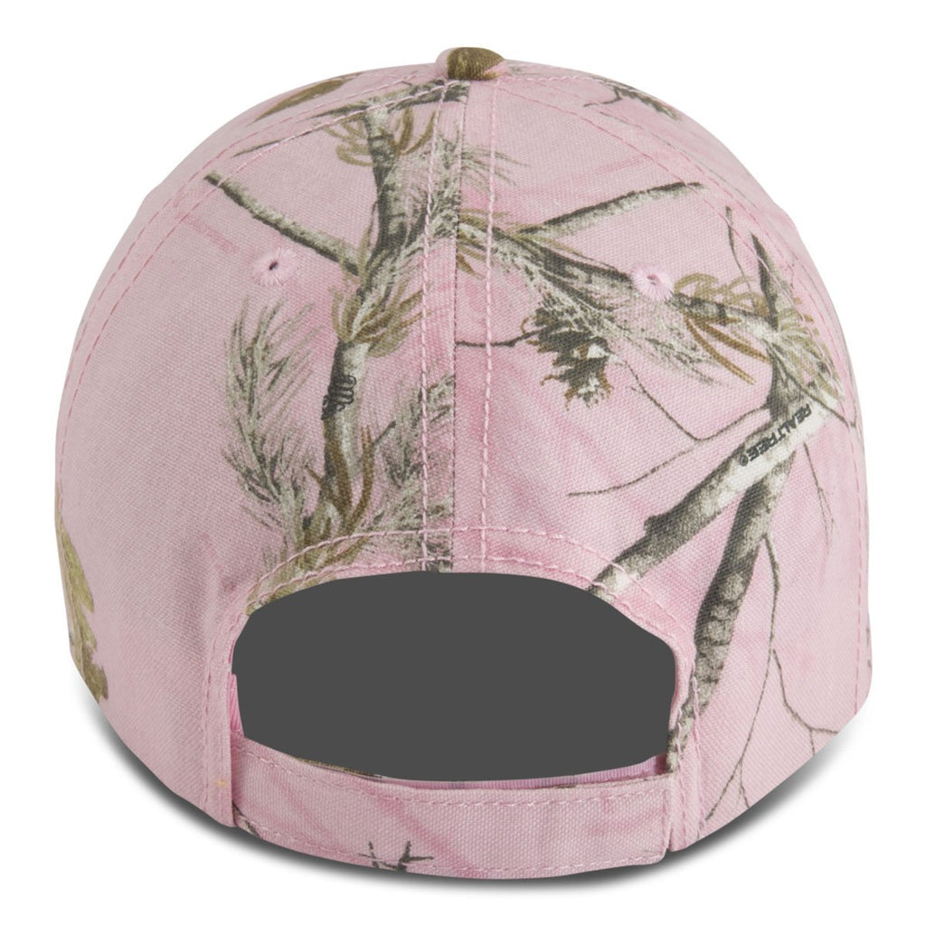 Paramount Apparel Women's Realtree Ap Pink Camo Cap