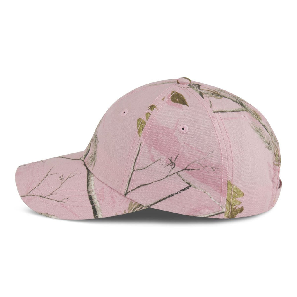 Paramount Apparel Women's Realtree Ap Pink Camo Cap
