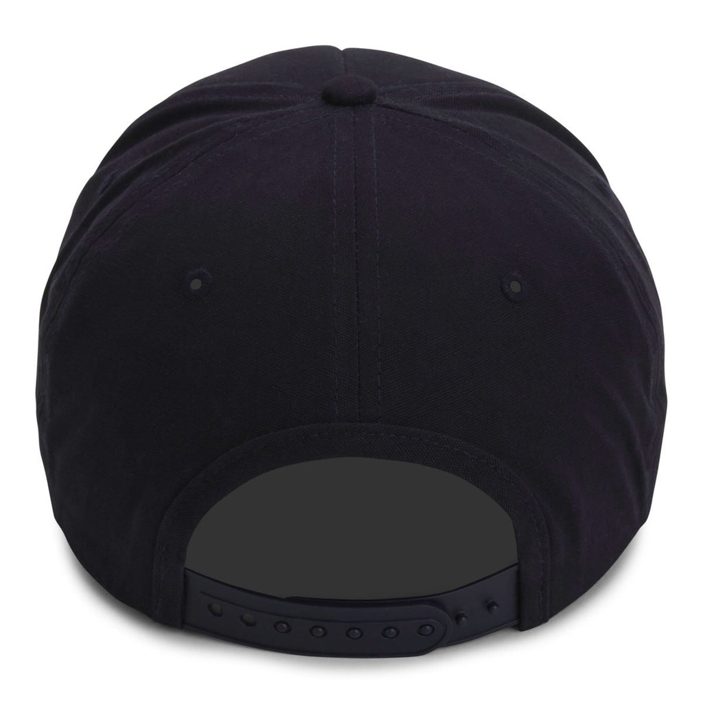 Paramount Apparel Navy Five Panel Foam Backed Canvas Cap