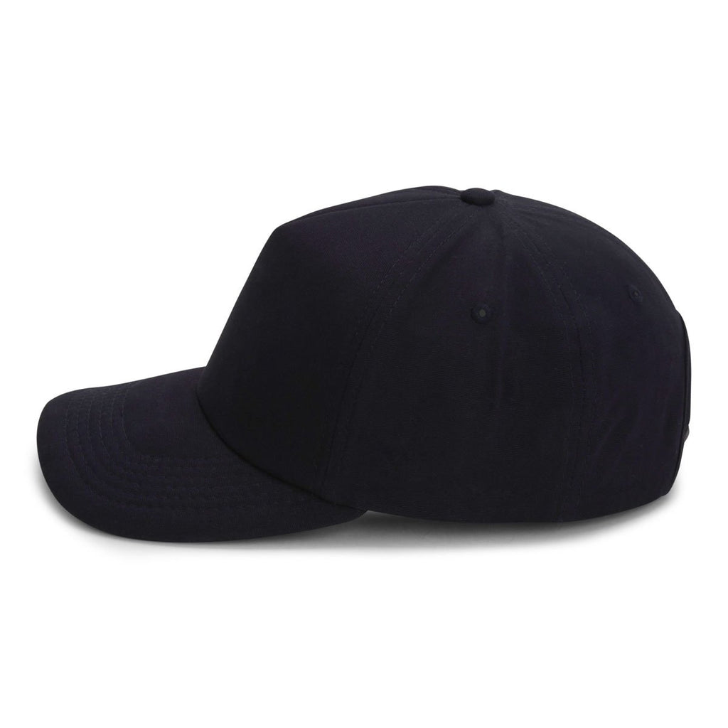 Paramount Apparel Navy Five Panel Foam Backed Canvas Cap