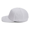Paramount Apparel White Five Panel Foam Backed Canvas Cap