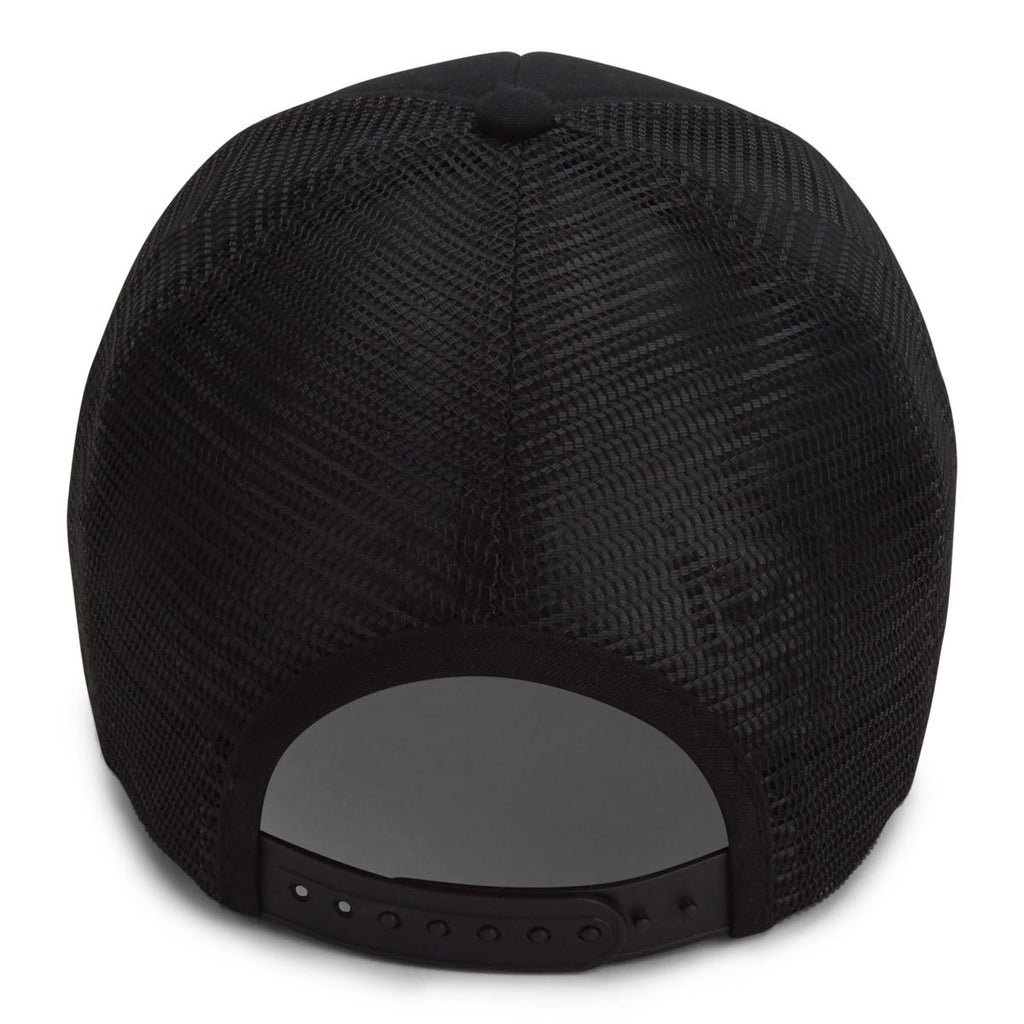 Paramount Apparel Black 5 Panel Foam Backed Canvas