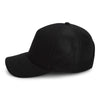 Paramount Apparel Black 5 Panel Foam Backed Canvas
