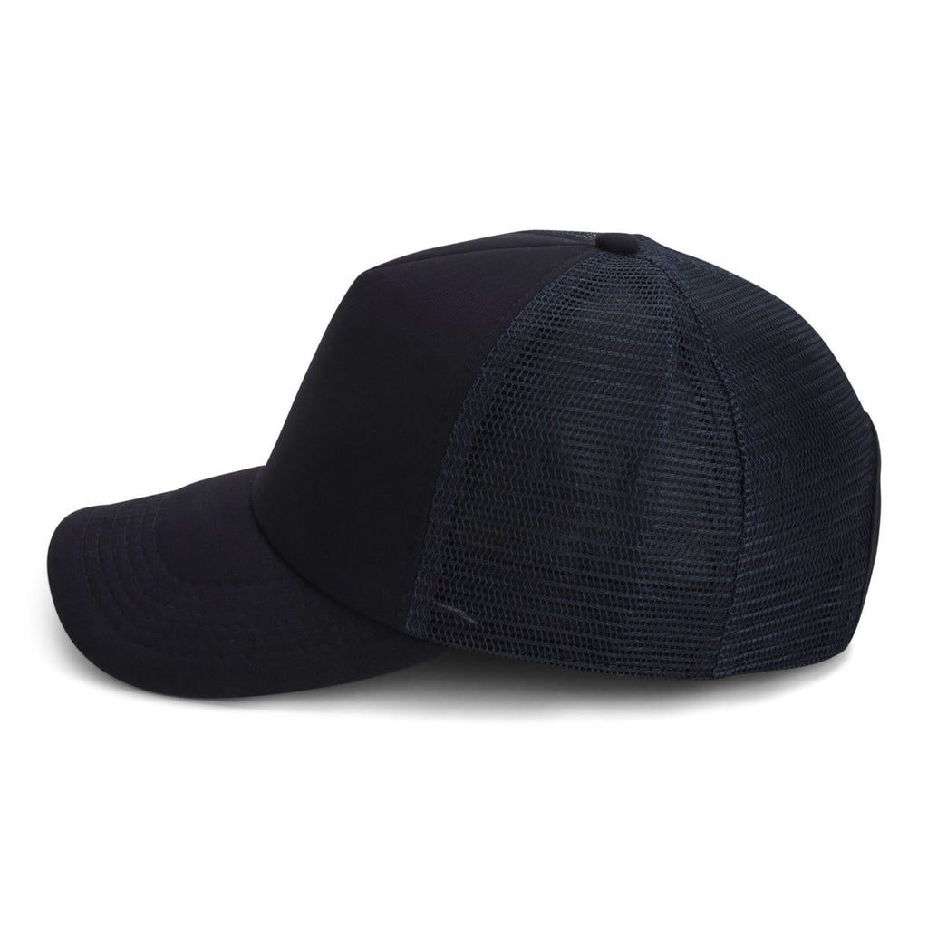 Paramount Apparel Navy 5 Panel Foam Backed Canvas