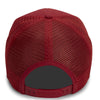 Paramount Apparel Red 5 Panel Foam Backed Canvas
