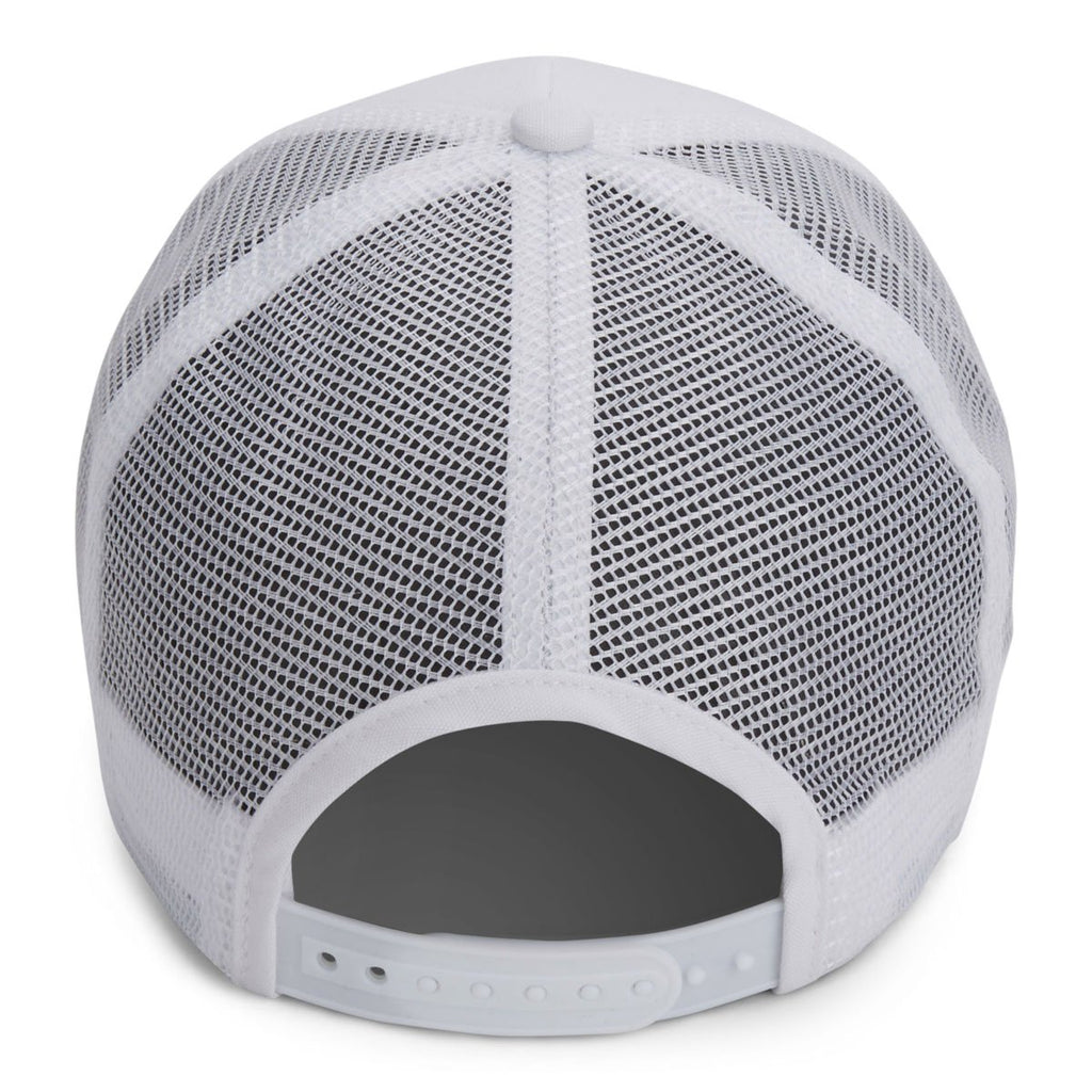 Paramount Apparel White 5 Panel Foam Backed Canvas