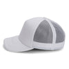 Paramount Apparel White 5 Panel Foam Backed Canvas
