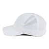 Paramount Apparel White Soft Structure Jockey Perforated Performance Cap