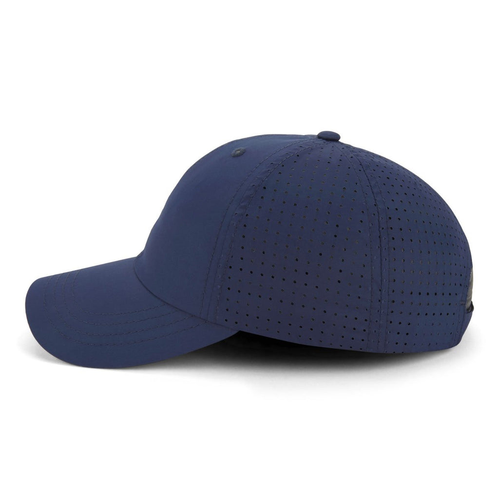 Paramount Apparel Navy Soft Structure Low Profile Perforated Performance Cap