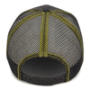 Paramount Apparel Black/Neon Yellow Performance Mesh Back Cap