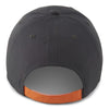 Paramount Apparel Charcoal/Orange Performance Contrasting Visor