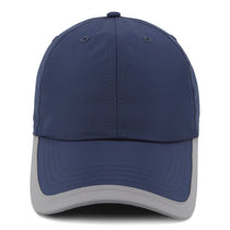 Paramount Apparel Navy/Silver Performance Contrasting Visor