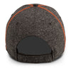 Paramount Apparel Heather Grey/Neon Orange Heathered Performance Cap
