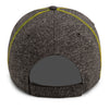 Paramount Apparel Heather Grey/Neon Yellow Heathered Performance Cap