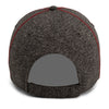 Paramount Apparel Heather Grey/Red Heathered Performance Cap