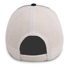 Paramount Apparel Khaki/Black/White Piped Fine Mesh Cap