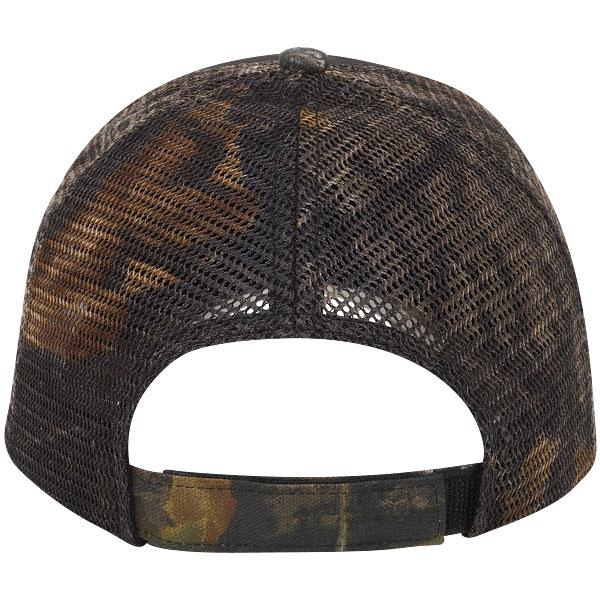 Paramount Apparel Black/Realtree Xtra Brown Camo Mesh Cap