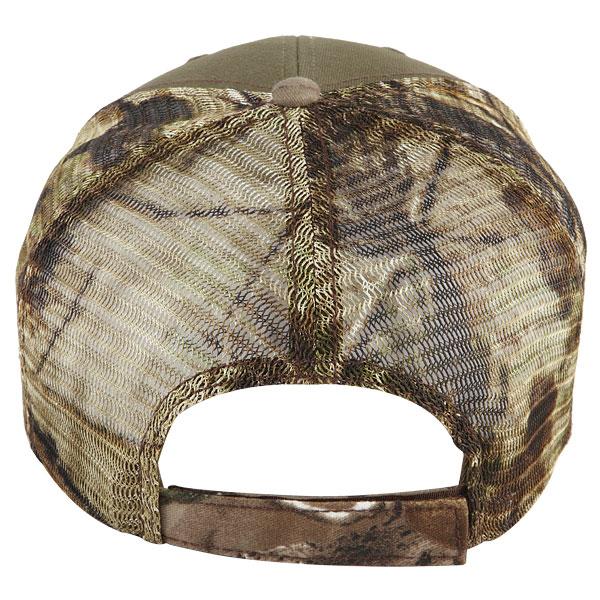Paramount Apparel Earth Olive/Realtree Xtra Green Camo Mesh Cap
