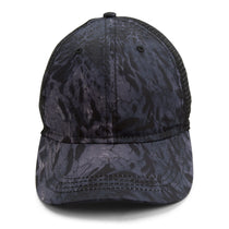 Paramount Apparel Blackout/Black Camo Mesh Back Cap