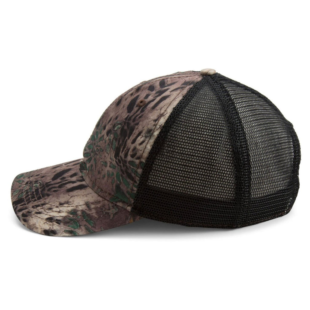 Paramount Apparel Multipurpose/Black Camo Mesh Back Cap