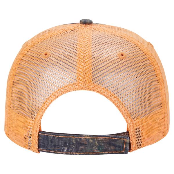 Paramount Apparel Realtree Xtra Brown/Blaze Camo Mesh Back Cap