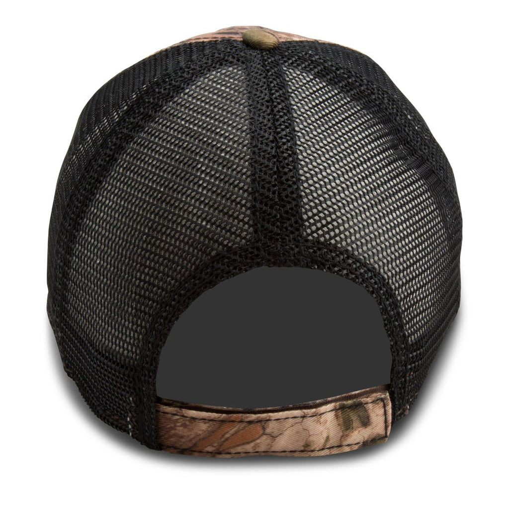 Paramount Apparel Seasonal Transition/Black Camo Mesh Back Cap