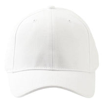 Paramount Apparel White Spandex Twill Cap