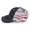 Paramount Apparel Navy Patriotic Flag Design Cap