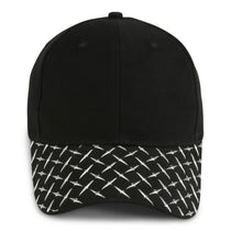 Paramount Apparel Black Tread Plate Visor Cap