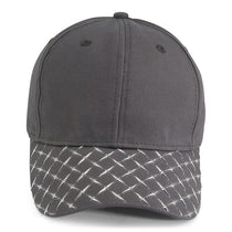 Paramount Apparel Charcoal Tread Plate Visor Cap