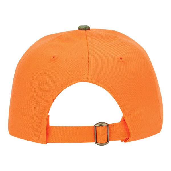 Paramount Apparel Flame/Realtree Xtra Green Flame Orange and Camo Cap