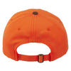 Paramount Apparel Flame/Brown Flame Orange and Waxcloth Cap