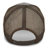 Paramount Apparel Grey/Cigar Dirty Washed Mesh Cap