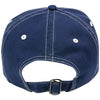 Paramount Apparel Navy Contrast Stitching Garment Washed Cap