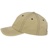 Paramount Apparel Tan Contrast Stitching Garment Washed Cap