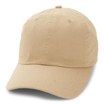 Paramount Apparel Khaki Garment Washed Cap