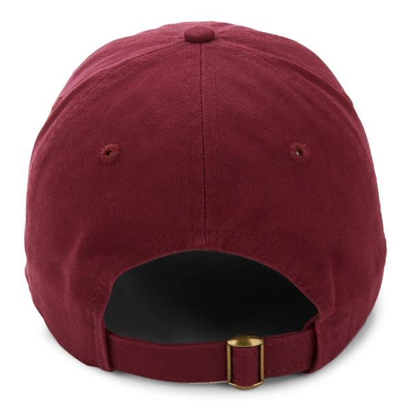 Paramount Apparel Maroon Garment Washed Cap