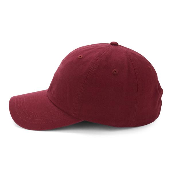 Paramount Apparel Maroon Garment Washed Cap