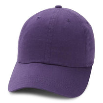 Paramount Apparel Purple Garment Washed Cap