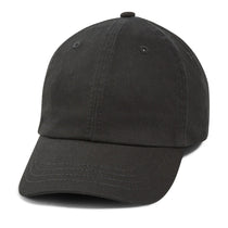 Paramount Apparel Youth Black Washed Cap