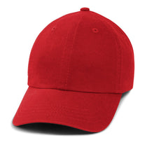 Paramount Apparel Youth Red Washed Cap