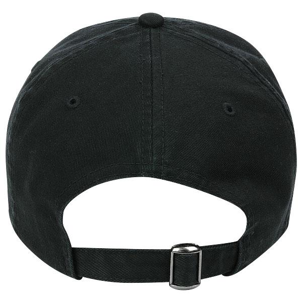 Paramount Apparel Black/Red Contrasting Sandwich Visor Garment Washed Cap