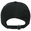 Paramount Apparel Black/Red Contrasting Sandwich Visor Garment Washed Cap