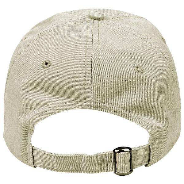 Paramount Apparel Khaki/Black Contrasting Sandwich Visor Garment Washed Cap