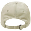 Paramount Apparel Khaki/Black Contrasting Sandwich Visor Garment Washed Cap